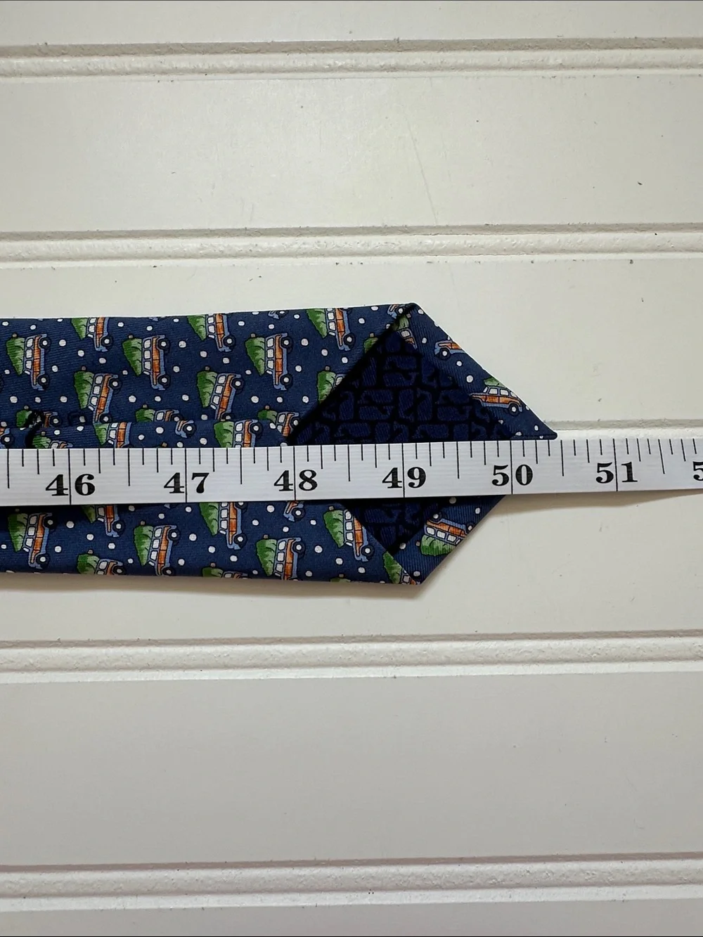 Vineyard Vines Blue Christmas Tie